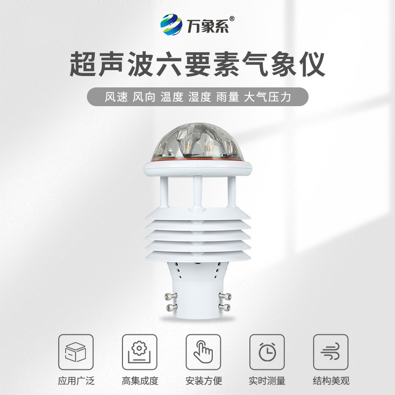 超聲波六要素氣象傳感器，超聲波探秘，六要素盡在掌握