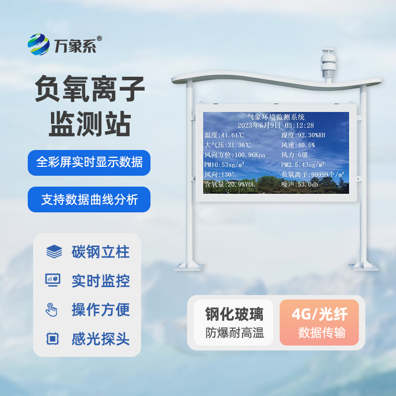 高智能負氧離子監測站